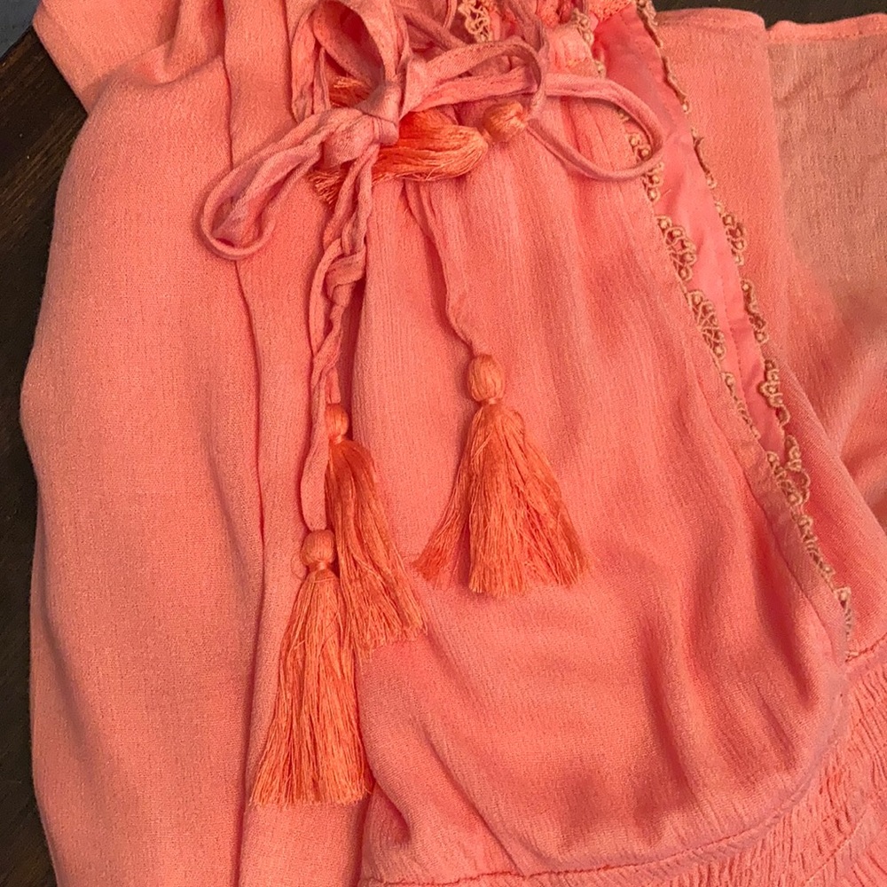 🧁 LAST1!CORAL SUN- boho maxi dress - Picture 8 of 9